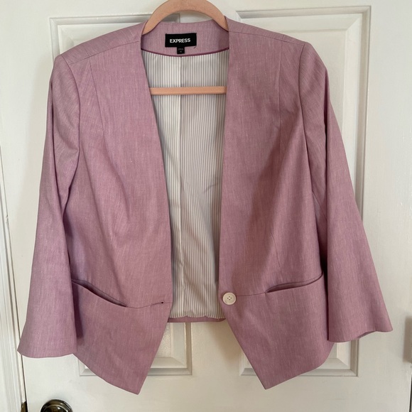 Express pink blazer - Picture 2 of 3